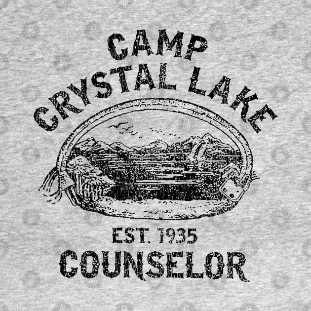 Camp Crystal Lake Vintage by rembo